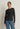 Nation Marion Twist Front Tee in Jet Black