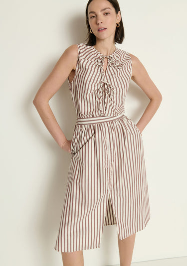 Nation Tatiana Skirt in Sable Stripe