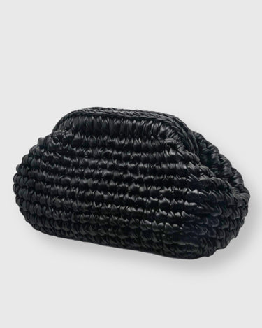 Noam Hazan Cherry Clutch in Black
