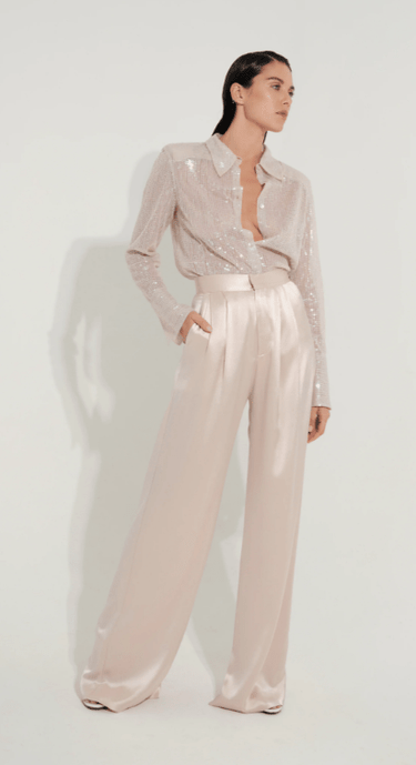 Nonchalant Paris Pant in Blush - Estilo Boutique