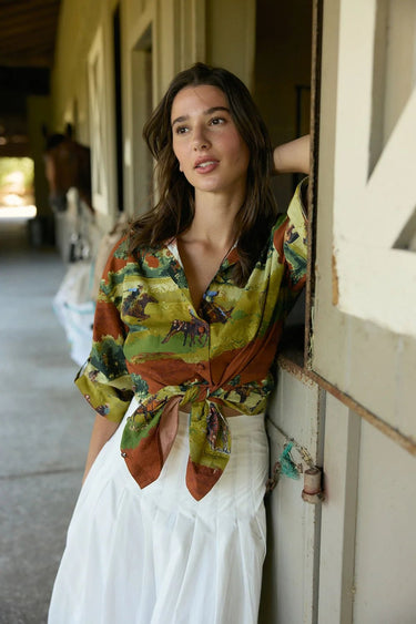 Olivia by Livro Amory Shirt in Ranching