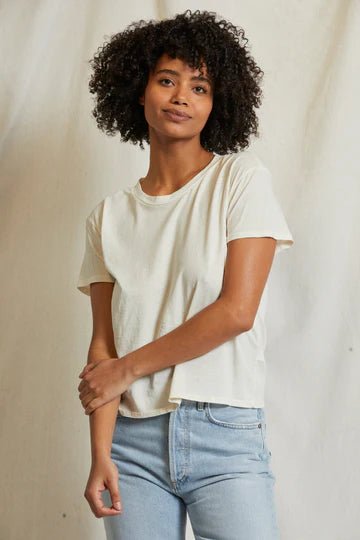 Perfect White Tee Harley Tee in Bright Ivory
