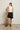 Perfect White Tee Mel Luxe Rib Sleeveless Mock Neck Top in Sugar