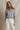 Perfect White Tee Ximena Sweater in Heather Grey