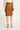 Peyton Skirt in Tobacco Vegan Leather