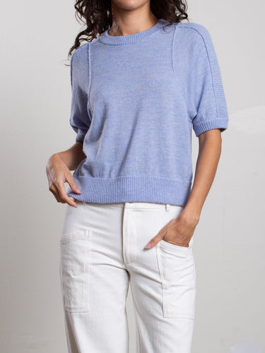 Pharaoh Kiri Crewneck Sweater in Crystal