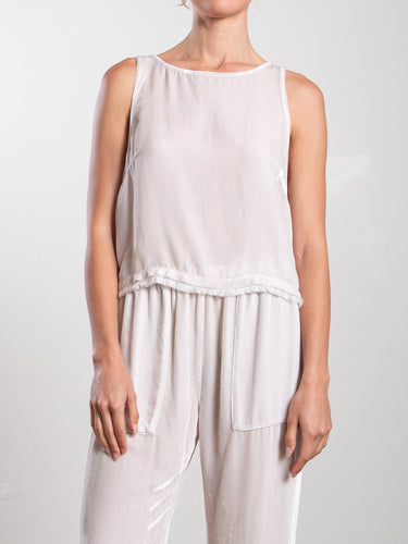 Pharaoh Sylvie Tank in Velvet in Milk