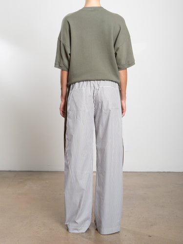 Pharaoh Wes Pant Stripe in Olive