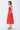 Pistola Alessia Smocked Drop Waist Dress in Maraschino