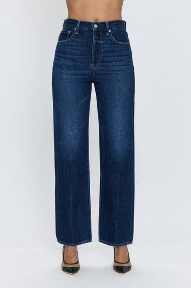 Pistola Cassie Super High Rise Straight Jean in Cultivate