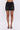 Pistola Daisy Low Slung Mini Skirt in Caviar