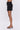 Pistola Daisy Low Slung Mini Skirt in Caviar