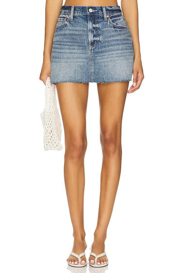 Pistola Daisy Low Slung Mini Skirt in Spectacle