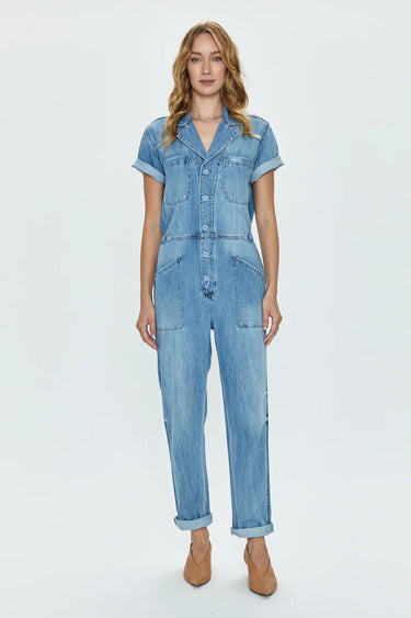 Pistola Grover Short Sleeve Field Suit in Disoriented - Estilo Boutique