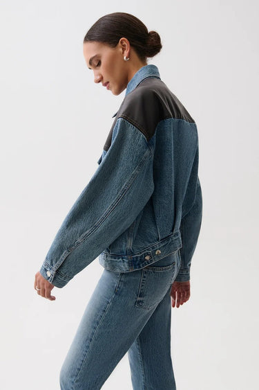 Pistola Harley Trucker Jacket in Metropolis