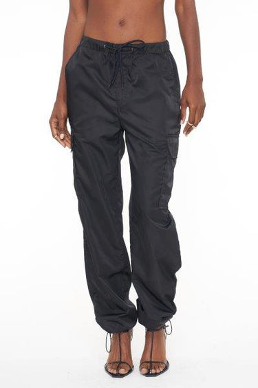 Pistola Jade Lightweight Cargo Trouser in Black - Estilo Boutique