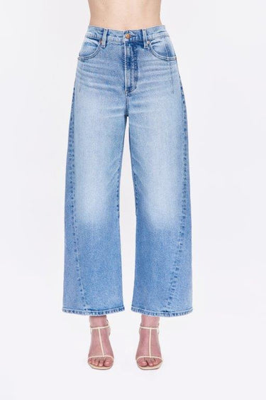 Pistola Kyra Ankle High Rise Bowed Jeans in Terrace