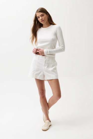Pistola Mason Relaxed Utility Short in White