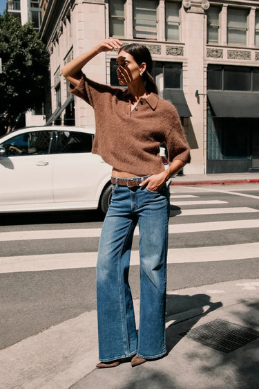 Pistola Nadya Polo Sweater in Roche