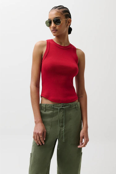 Pistola Nissi Tank Top in Racer Red
