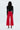 Pistola Penny Crop Wide Leg in Ruby - Estilo Boutique