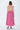 Pistola Sadee Open Back Dress in Magenta Stripe