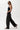 Pistola Sydney High Rise Linen Bowed Wide in Bristol Black