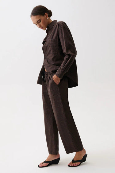 Pistola Theo Drawstring Pant in Hot Toddy