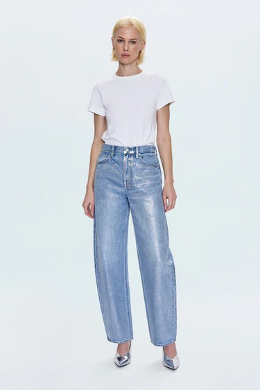 Pistola Wes High Rise Barrel Jean in Spellbound