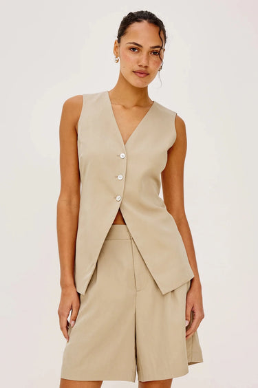 Rail Mylah Vest in Almond