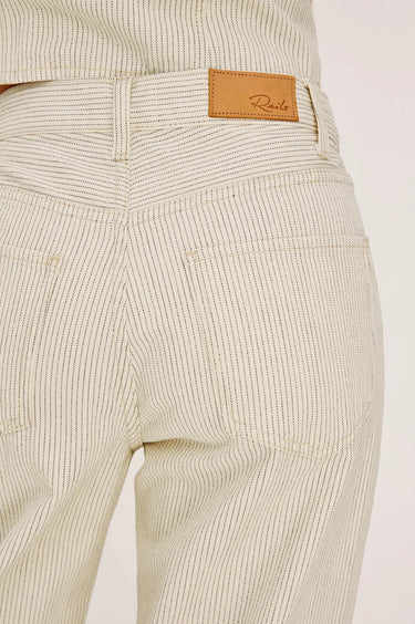 Rails Belmont Arc Denim Ecru Railroad Stripe