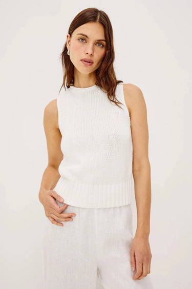 Rails Bondi Top in White