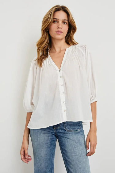 Rails Cassat Top in White - Estilo Boutique
