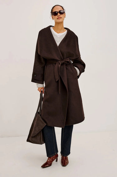 Rails Celeste Coat in Chocolate