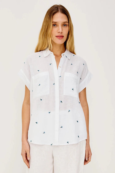 Rails Cito Shirt in Bluebell Carnations