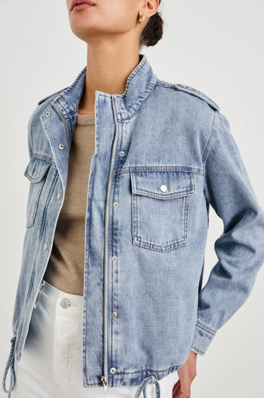 Rails Collins Jacket in Faded Indigo