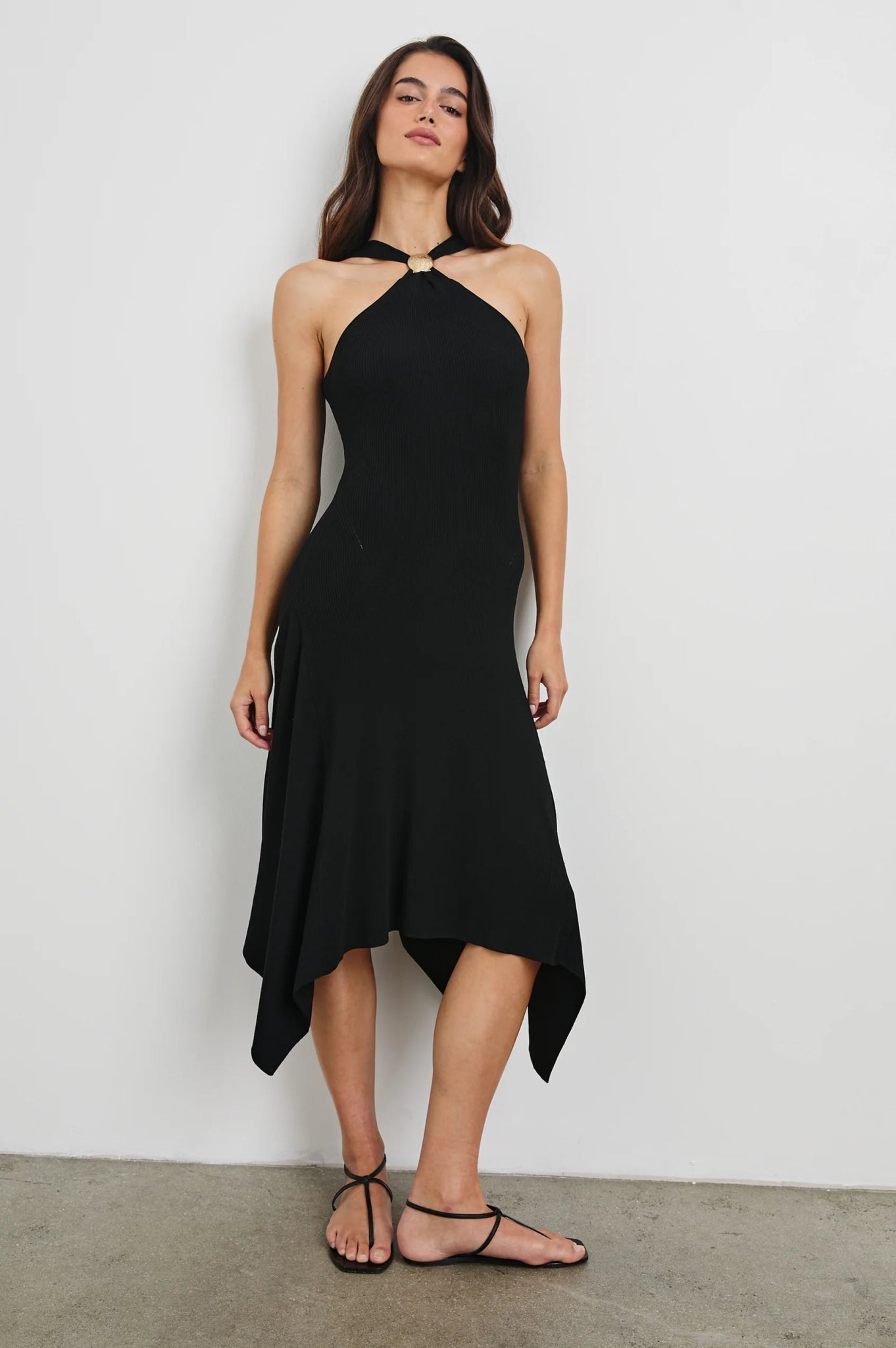 rails black dress Solene Satin Slipdress in at Nordstrom, Size X-Small featuring a flattering A Rails Gilda Dress - Black
