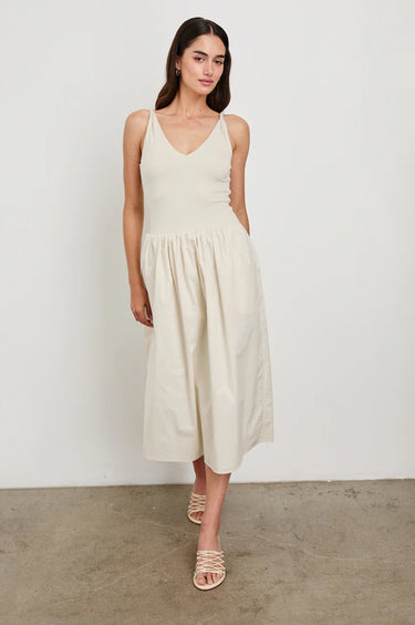 Rails Franca Dress in Ivory - Estilo Boutique