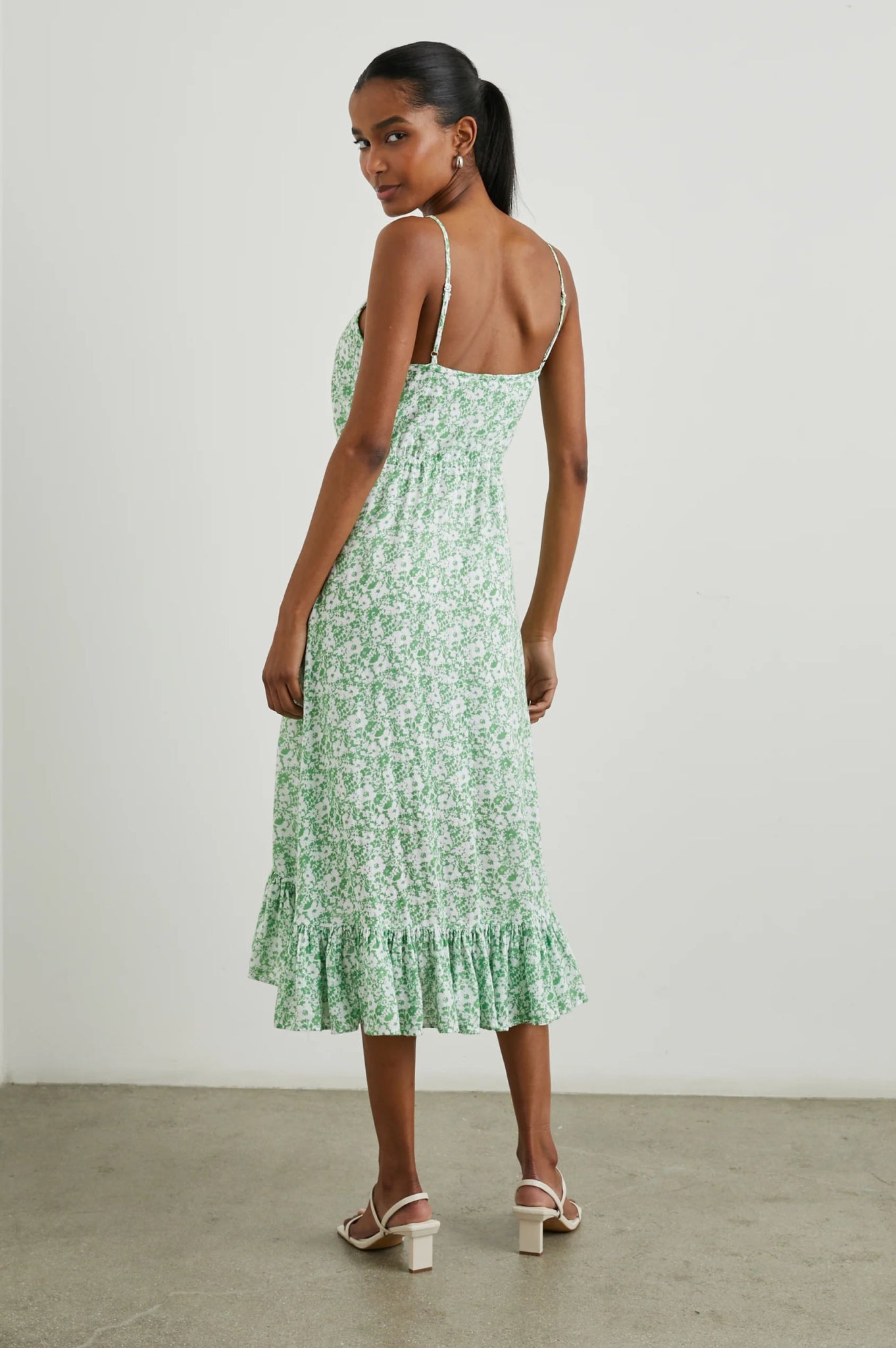 Rails Frida Dress in Green Texture Floral - Estilo Boutique