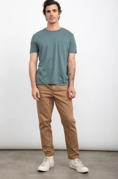Rails Johnny T-Shirt in Evergreen - Estilo Boutique