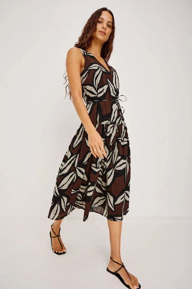 Rails Maeve Dress in Cocoa Floral