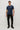 Rails Mason Cashmere Cotton T-Shirt in Heather Blue