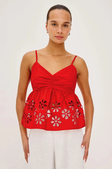 Rails Meru Top in Scarlet