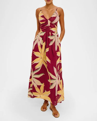 Rails Palm Dress in Red Palma