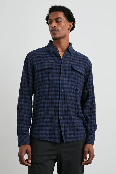 Rails Powell Shirt in Blue Jay Royal - Estilo Boutique