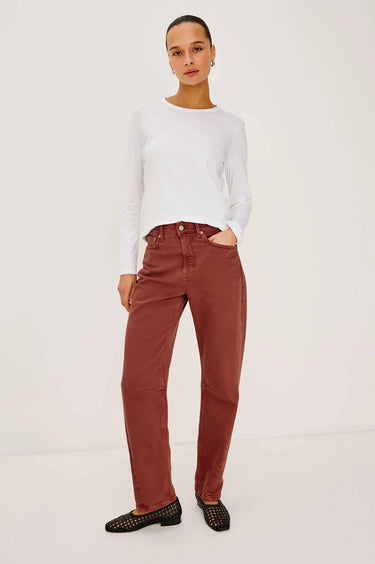 Rails Samo Barrel Leg in Vintage Brick