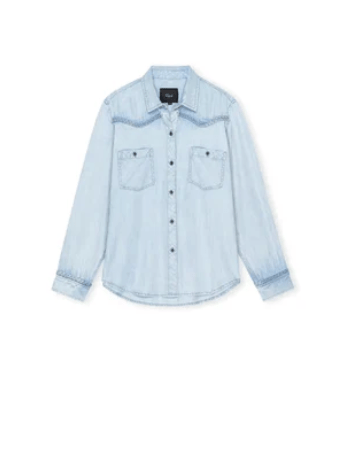 Rails Stasi Shirt in Medium Cloud Wash