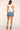 Ramy Brook Annalise Chambray Mini Short in Light Chambray
