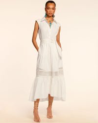 Ramy Brook Celina Dress in White - Estilo Boutique