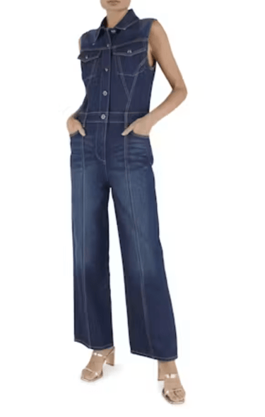 Ramy Brook Cropped Jessie Jumpsuit in Dark Fade